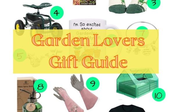 Various items that gardeners might purchase